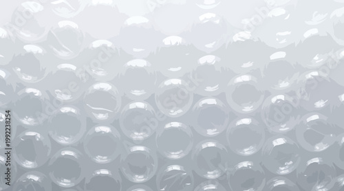 Abstract background of bubble wrap texture