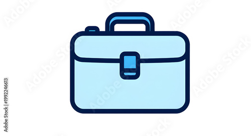 briefcase icon, suitcase icon, business bag, office briefcase, travel luggage, work bag, professional case, minimalist icon, vector bag, business symbol, luggage icon, carry case, office bag, travel c