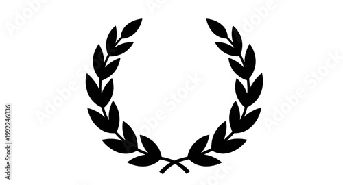 laurel wreath, laurel logo, wreath emblem, victory logo, award symbol, achievement badge, classic logo, leaf emblem, brand identity, success symbol, winner badge, corporate logo, prestige emblem, deco