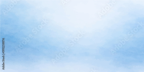 Beautiful bright blue sky background with fluffy white clouds and sunlight creates a clear summer cloudscape atmosphere reflecting natural beauty and weather texture