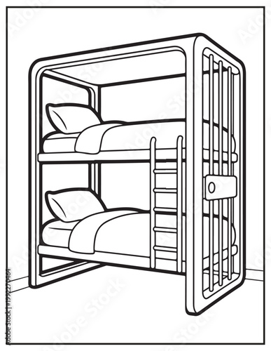 Prison Life coloring book