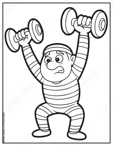 Prison Life coloring book