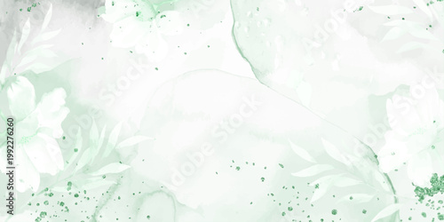 Watercolor delicate floral watercolor background with an elegant and artistic feel, inspired by natural elements. for print, wall art, branding