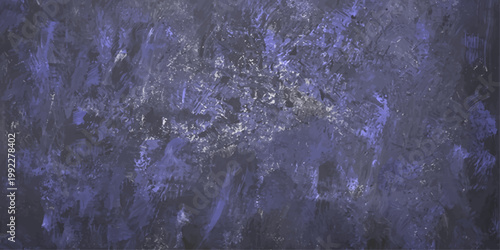 Watercolor abstract, textured painting with a palette of deep blues and subtle highlights evokes a sense of depth and mystery. for print, wall art, branding