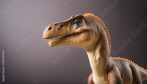 A Picture Of A Cute Dinosaur Doll With High Definition And Clarity On A Monochrome Background