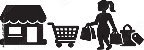 Retail Icon – Vector Illustration