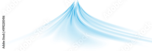 PNG Light line neon swirl effect glitter light fire flare trace. Bright flashes and motion blur emphasize speed and intensity. Dynamic blue wave lines mimic flowing sea water with transparent contours