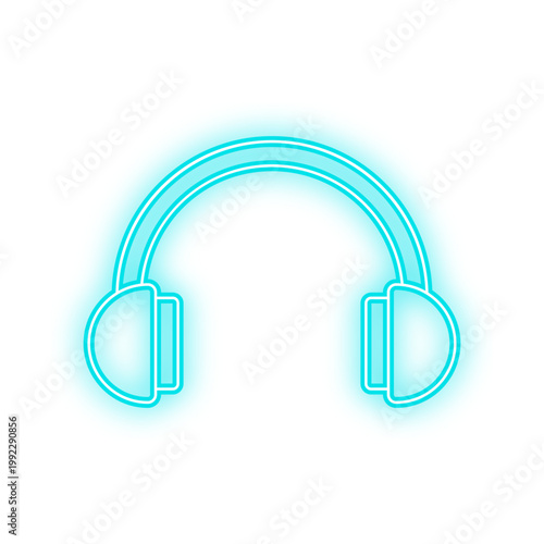 neon headphone