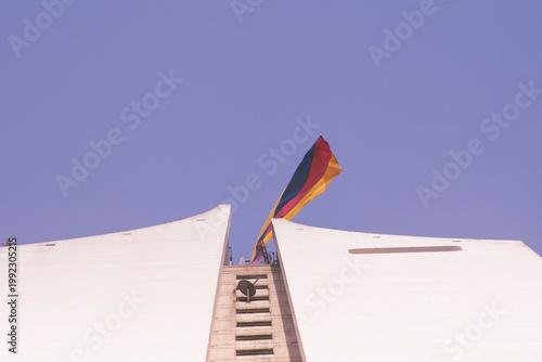Foto Colombia National Flag Cloth Fabric