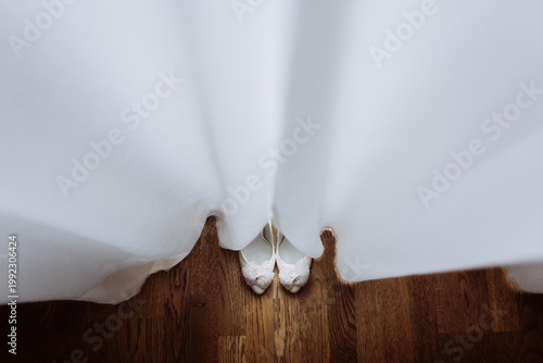 Shoes bridal wedding white elegance heels dress