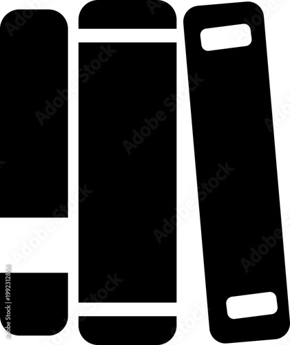 Book icon library literature education reading textbook notebook manual guide publication archive knowledge study learning open closed book flat line vector