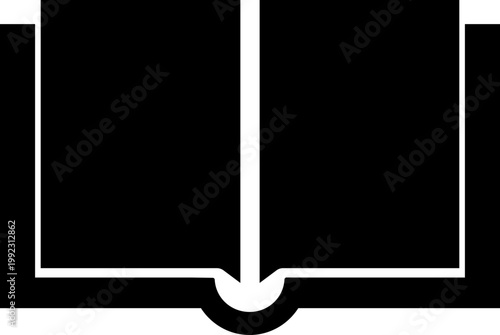 Book icon library literature education reading textbook notebook manual guide publication archive knowledge study learning open closed book flat line vector