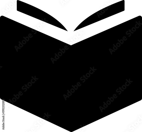 Book icon library literature education reading textbook notebook manual guide publication archive knowledge study learning open closed book flat line vector