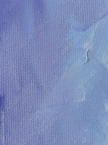 Oil painting background with thick brushstrokes on linen canvas texture