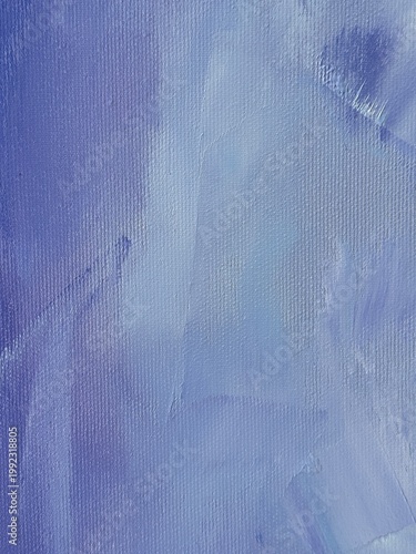 Oil painting background with thick brushstrokes on linen canvas texture