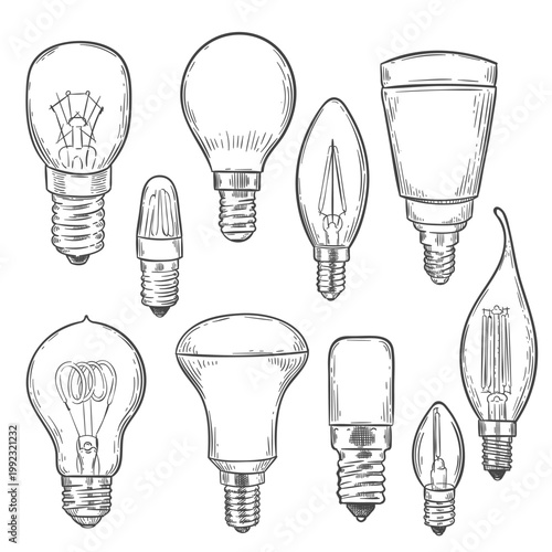 engraving etching bulbs