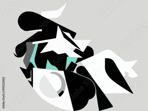 recycle symbol on black background