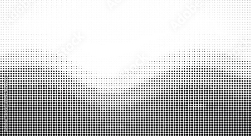 Dark gradient background created with dense dots on a transparent grid.