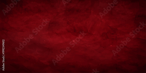 Vintage aged red grunge texture with a dark paper pattern and dirty paint material for an old wall backdrop design