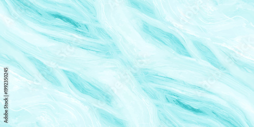 Abstract turquoise blue marble texture background with wavy liquid flow and organic vein pattern. fluid, organic wavy lines and elegant mineral veining