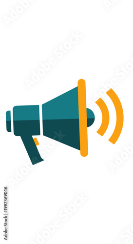 Megaphone Loudspeaker Icon Communication.