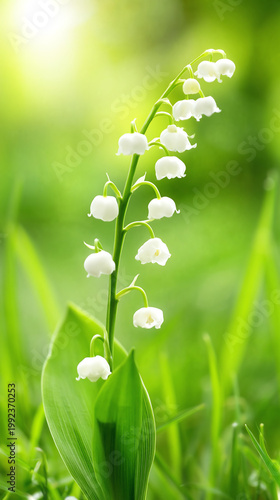 lily of the valley, AI generated