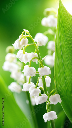 lily of the valley, AI generated