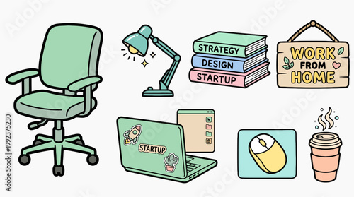 Work From Home Essentials: Startup Remote Office & Creative Workspace Kit