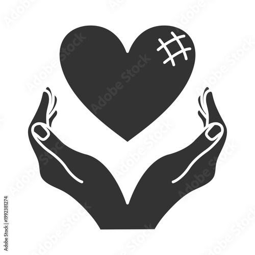 Handcrafted Goods Line Icon – Boutique Artisan Label