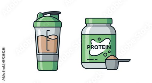 Protein shake fitness