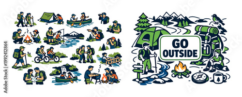 Exploring nature: outdoor adventures for camping and hiking enthusiasts