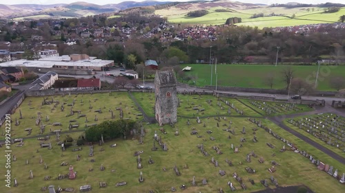 St Andrew's Tower is the oldest standing building in Peebles, located within a historic graveyard at the western entrance to the town