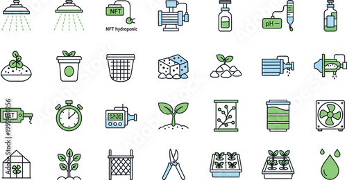 Illustrated collection of breastfeeding and baby care essentials Vector