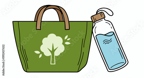 Plastic free concept