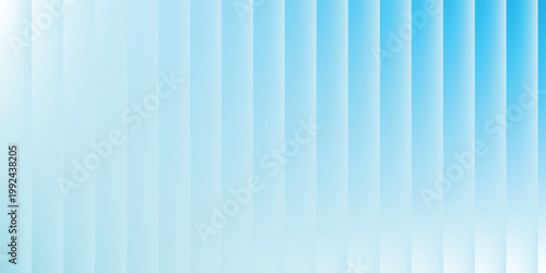 Abstract vertical blue light bar pattern background with glowing cyan center, creating a vibrant digital sound wave or equalizer effect, isolated on