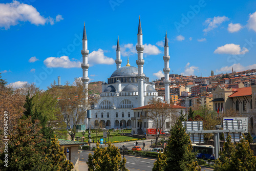 Melike hatun mosque building in Ankara