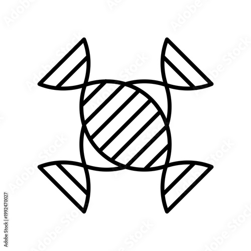 Heredity Genetics DNA Inheritance Biology Icon