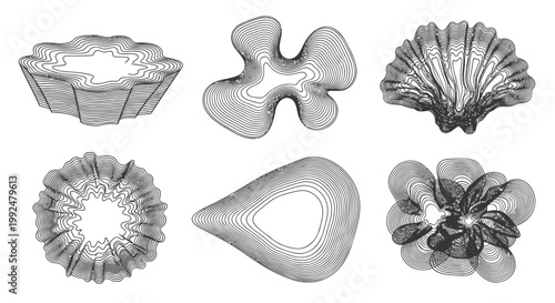 Silver metal cookie cutters, baking molds, kitchen tools, pastry shapes