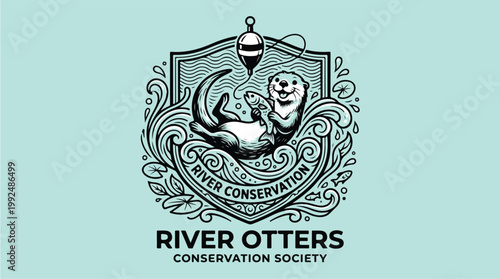River Otters Conservation Society Emblem.