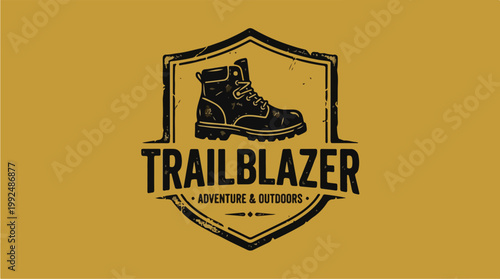 Trailblazer Adventure and Outdoors Logo Design.