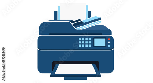 Modern Office Printer Scanner Copier Machine