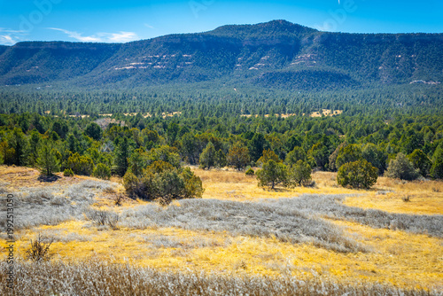 Foto Scenic Landscape of Pecos National Historical Park New Mexico