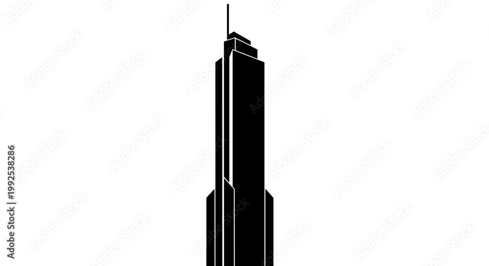Obraz premium Modern Skyscraper Building Architecture Design 3.
