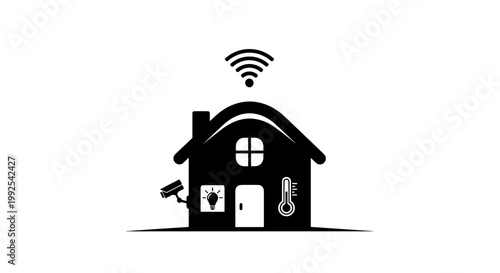 Smart Home Security System Control.
