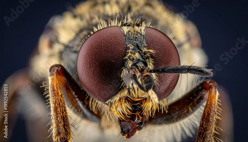 Extreme Close-Up of a Horsefly - Detailed Macro Photography.