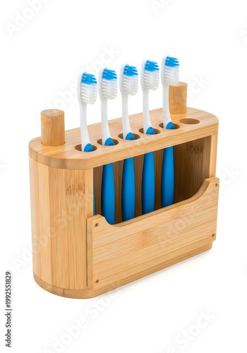 Test tube holder with blue tubes
