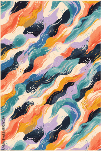 A stylish vector art background with numerous diagonal brush strokes in a symmetrical layout, rendered in soft watercolor shades to achieve a smooth, artistic, and soothing effect.