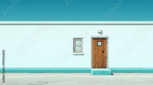 Simple Home Exterior Features Clean Lines and Modern Style