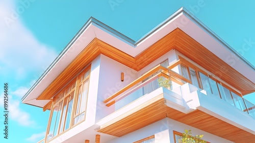 Minimalist House Exterior Shows Clean Architectural Design