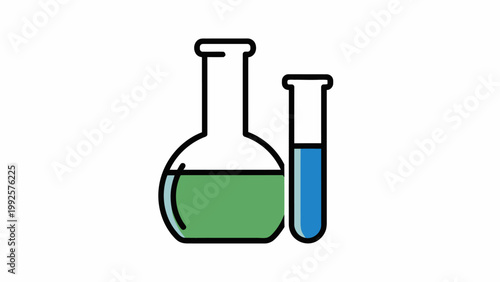 Laboratory Equipment Glassware.